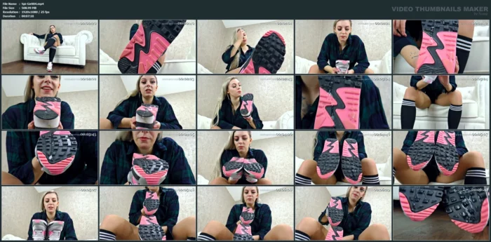 Air Max Soles With Spit - Mistress Zora - SPITTING-GIRLS - MP4