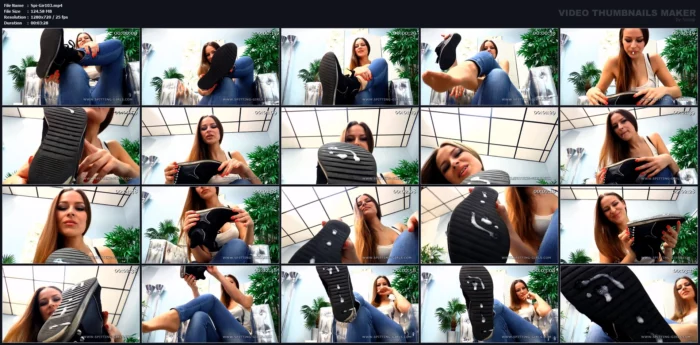 Lick Anfisas Shoe Soles! - SPITTING-GIRLS - MP4