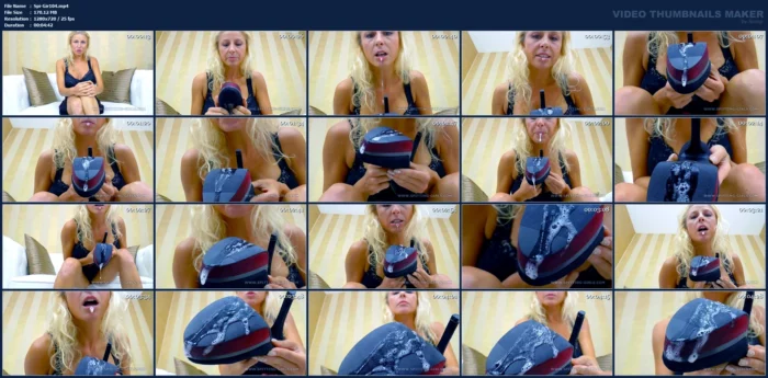 Lick Anna's Spittle From Her Soles - SPITTING-GIRLS - MP4