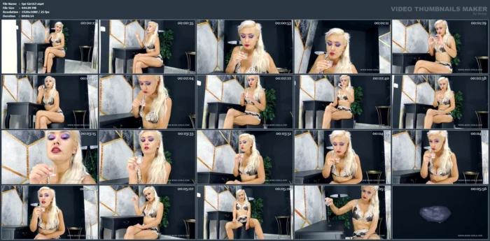 Mistress Roxana - Spit Shot For You! - SPITTING-GIRLS - MP4