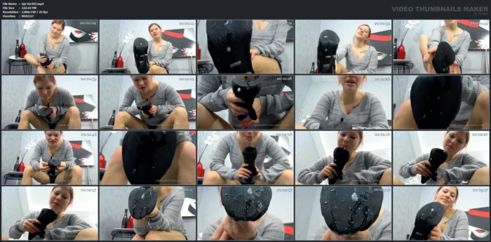 Shoe Sole With A Lot Of Spit - SPITTING-GIRLS - MP4