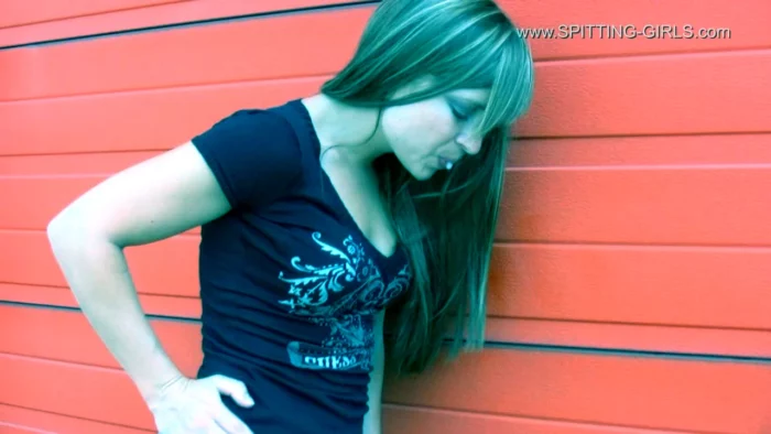 Smoking Russian Katja - Katja Smokes And Spits - SPITTING-GIRLS - MP4