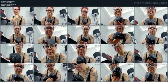 Spittle Fibre On Soles - SPITTING-GIRLS - MP4