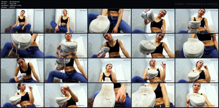 Spittle With Delicious Admixture - SPITTING-GIRLS - MP4