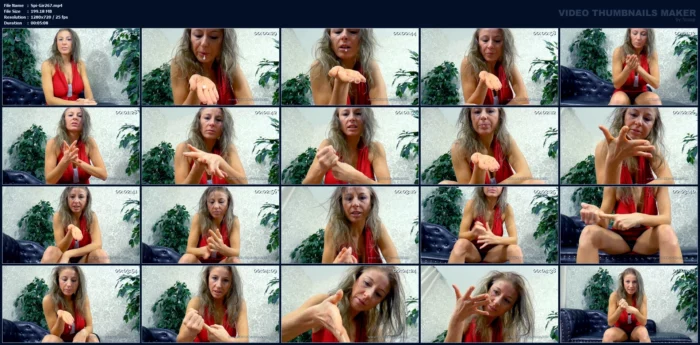Wanking With My Spittle - SPITTING-GIRLS - MP4