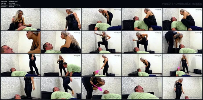 Kim Judge - Spit In His Face (Punishment For The Good-For-Nothing! Part 3 Of 3) - SPITTINGBITCHES - MP4