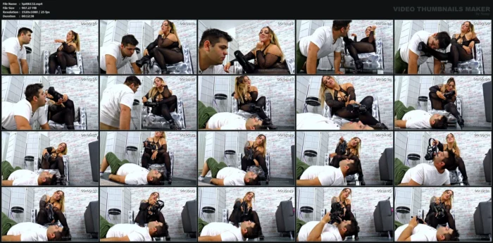 Lick The Spit From The Platform! - SPITTINGBITCHES - MP4