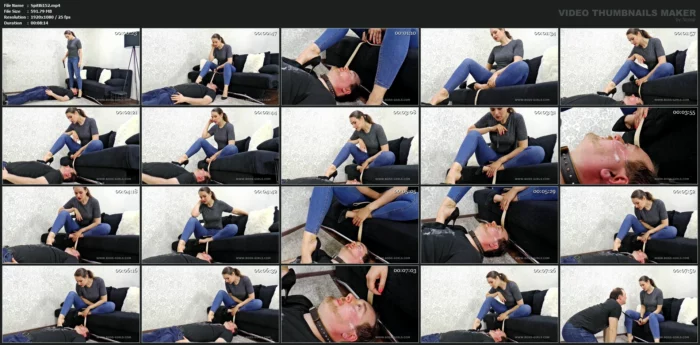 Much Spit On His Face - SPITTINGBITCHES - MP4