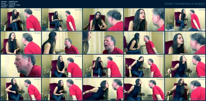 Punished And Covered With Spit! - SPITTINGBITCHES - MP4