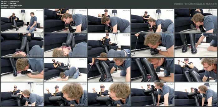 Spit For The Boot Slave - SPITTINGBITCHES - MP4