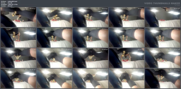 Extreme Homemade Pegging - SUBMISSIVE HUSBAND - MP4