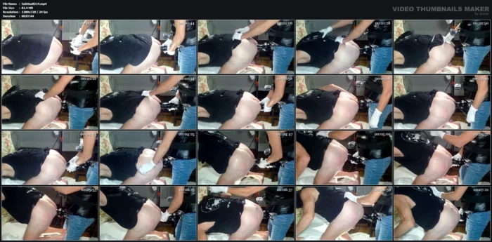 Pegged With Fat Knot Dick - SUBMISSIVE HUSBAND - MP4