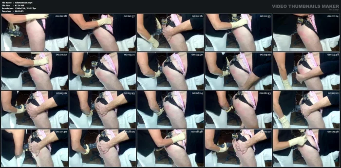 Pegged With Fat Three Knuckle Dick - SUBMISSIVE HUSBAND - MP4