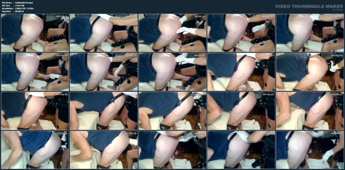 Pegging With Huge Knuckle Dick - SUBMISSIVE HUSBAND - MP4