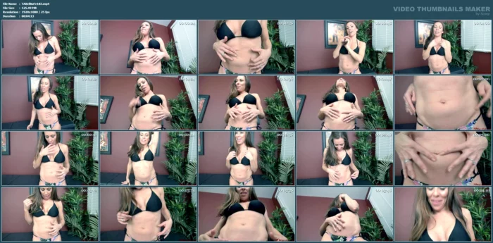 Milf Nikki Belly Solo - TAWORSHIP - BELLY BUTTON FETISH - MP4