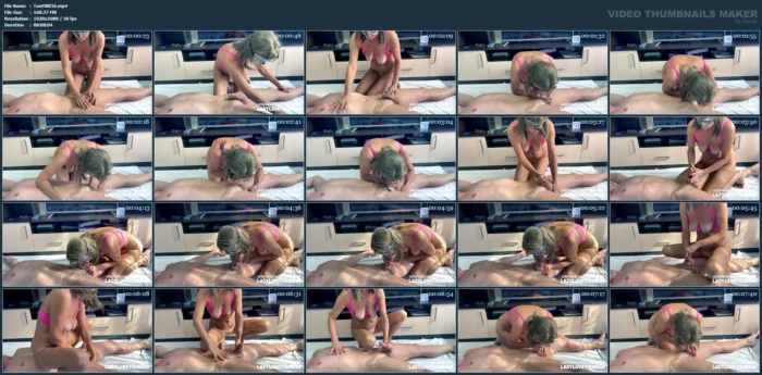 Granny Blowjob Juicy Cock Handjob Milking - TANIAMILF - MP4