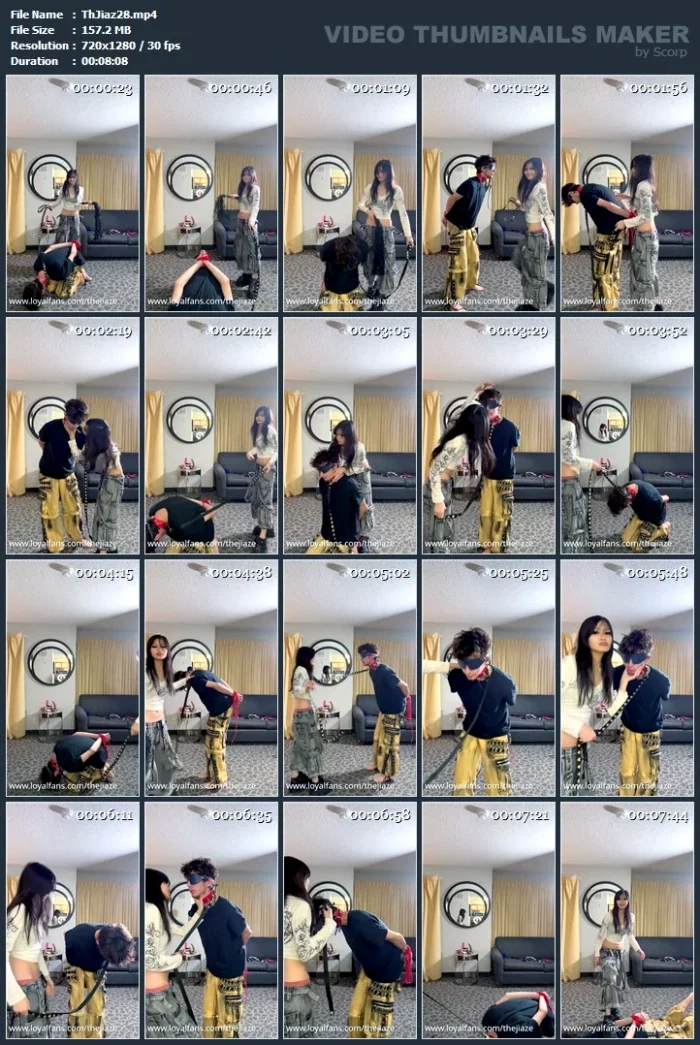 Sissy Gets His Balls Busted - THE JIA ZE / GODDESS ZI / ASIAN QUEEN Z - MP4
