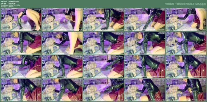 Caged Fisting - THE MISTRESS KRUSH UK - MP4