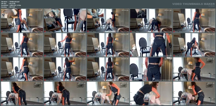 Gym Wear Fisting & Fuckery - THE MISTRESS KRUSH UK - MP4