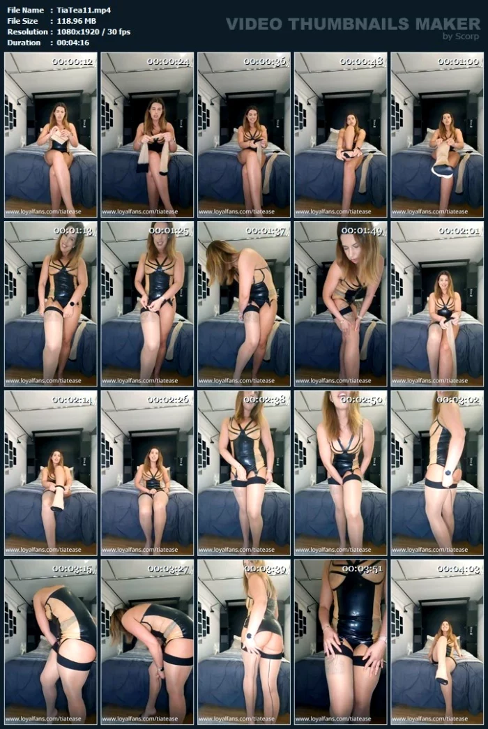 New Stockings - TIA TEASE - MP4