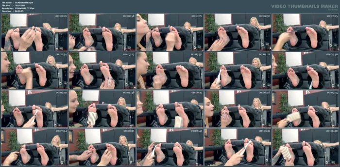 I Knew Those Toes Were Ticklis - TAWORSHIP - TICKLING - MP4