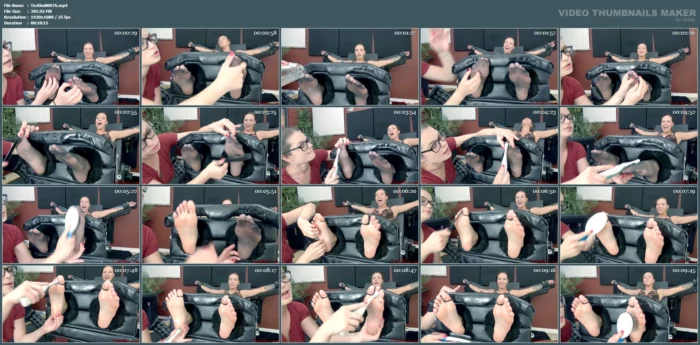 Sasha Sheer Black To Bare - TAWORSHIP - TICKLING - MP4