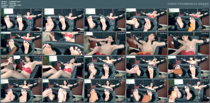 Titties And Toetied Raquel - TAWORSHIP - TICKLING - MP4