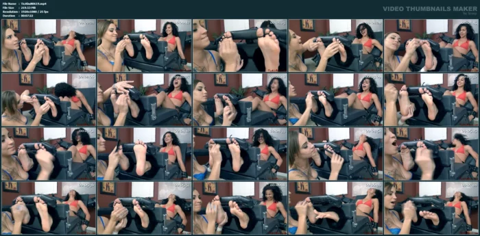 Nonstop Foot Tickling Mandy Ca - TAWORSHIP - TICKLING - MP4