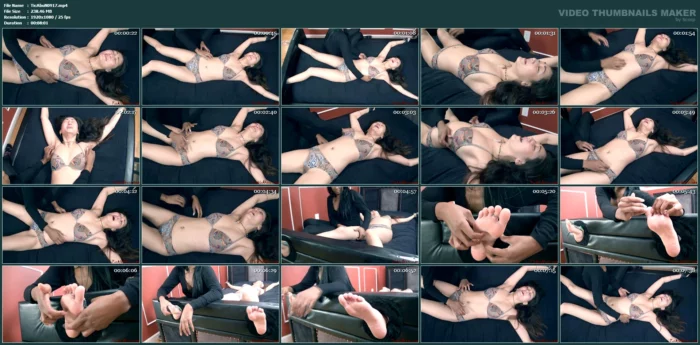 Mai Bed Bondage - TAWORSHIP - TICKLING - MP4