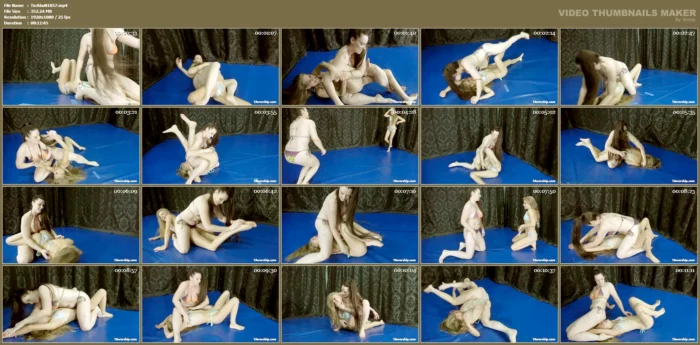 Bonnie Dolce In An Unfair Wrestling Contest - TAWORSHIP - TICKLING - MP4