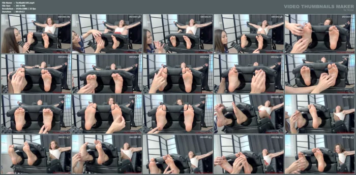 In The Hot Seat Now - Natasha, Dacy Harlot - TAWORSHIP - TICKLING - MP4