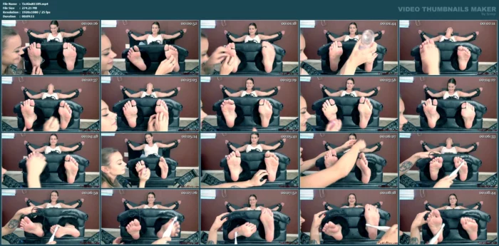 Ivory Soles Toetied - Naomi Swann, Ivory Soles - TAWORSHIP - TICKLING - MP4