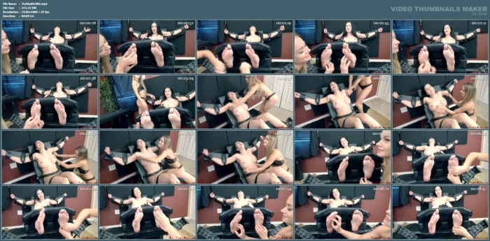 Naked Cassandra Stocked - Naomi Swann - TAWORSHIP - TICKLING - MP4