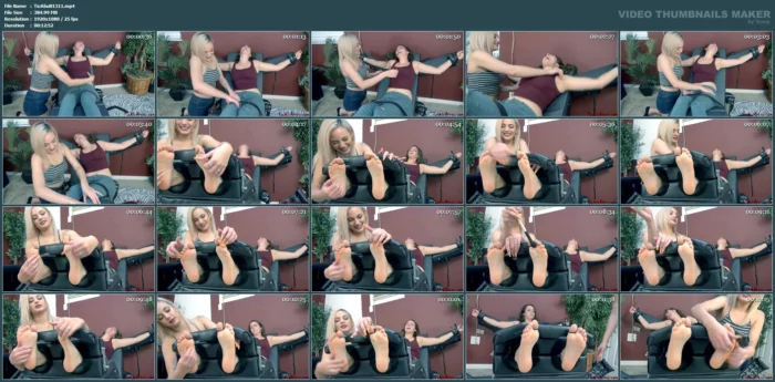 Nika Nails On Ally - TAWORSHIP - TICKLING - MP4