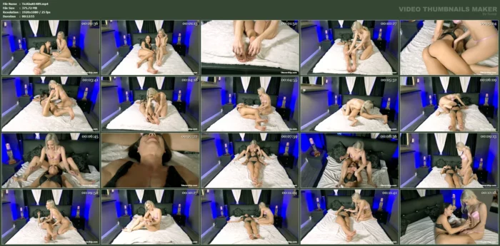 Tickle & Tease With A Blond And A Brunette Part 1 - Nesty, Nomi Melone - TAWORSHIP - TICKLING - MP4