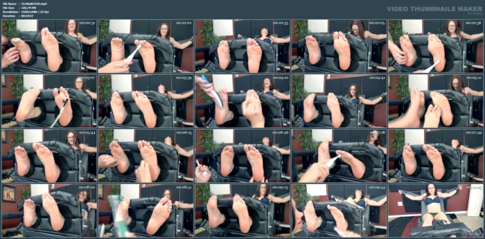 Ticklish Footsies - TAWORSHIP - TICKLING - MP4
