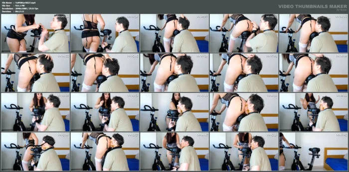 Inescapable Ass To Mouth To Stomach Shit Feeding - TOILET MISTRESS WAEL - MP4