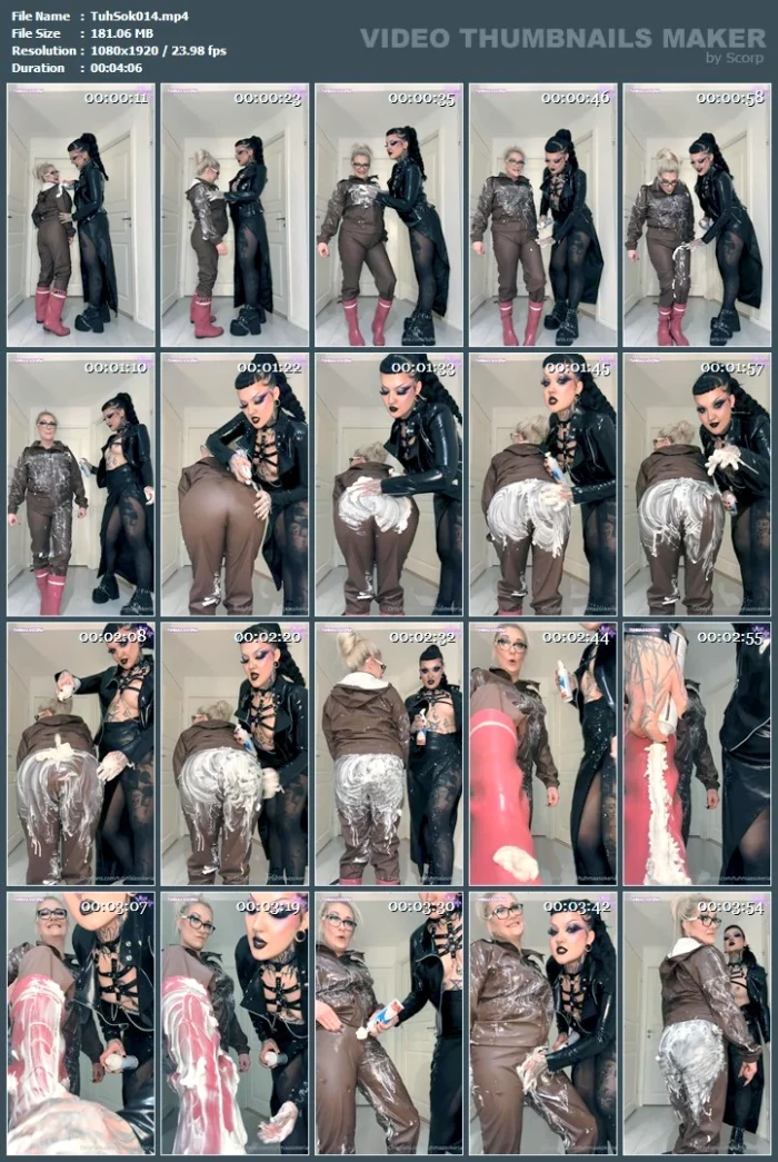 Creamy Mess Rainwear - TUHMAA SOKERIA - MP4