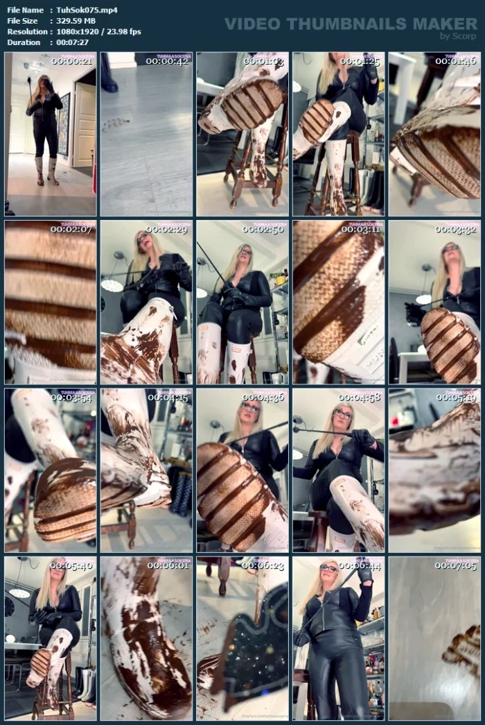 POV I Step Into Your Home With My Muddy Rubber Boots - TUHMAA SOKERIA - MP4
