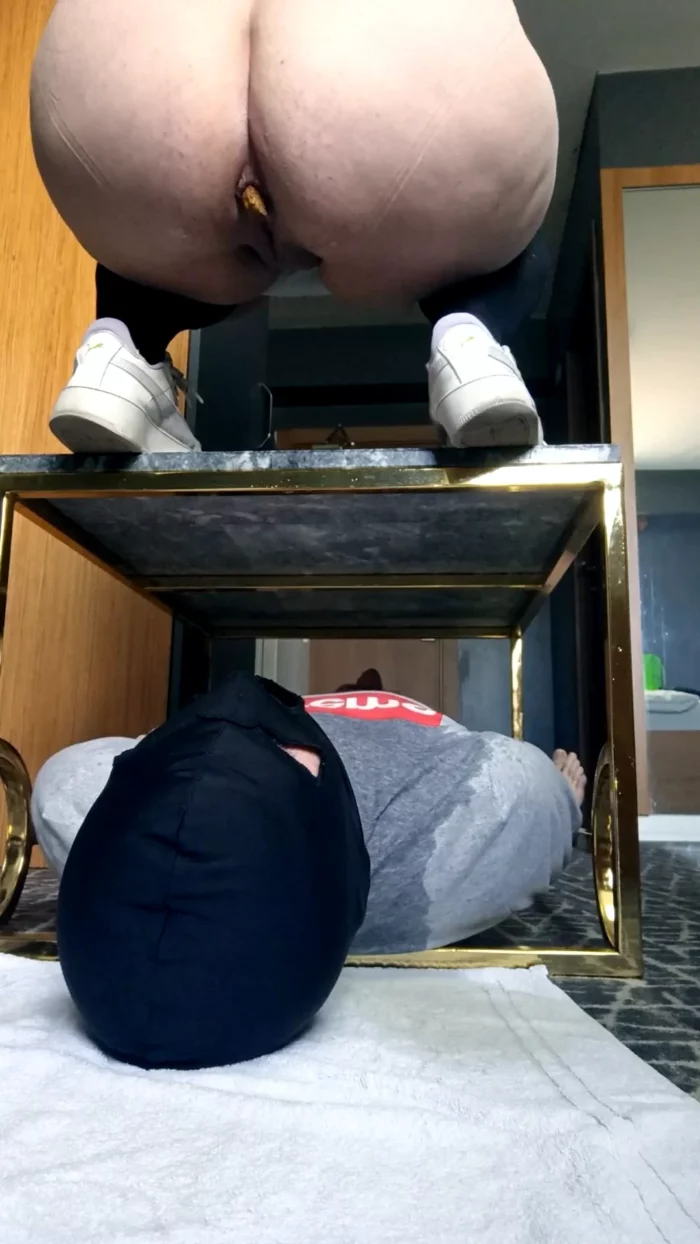 I Became Tuğce Lady's Toilet Slave - TURKISH SCAT SLAVE - MP4