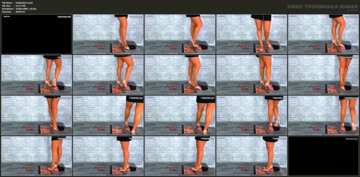 Feeding You Filth From The Soles Of My Nude Work Heels - UNDER AMBER - MP4