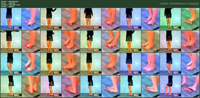 Trample Disco 1 - Cum Under My Bare Feet As I Dance On Your Cock & Balls - UNDER AMBER - MP4