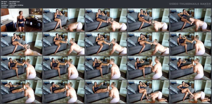 After The Gym, I Went On A Barefoot Walk Outside - ZEPHIANNA / GODDESS ZEPHY / WORLD GODDESS - MP4