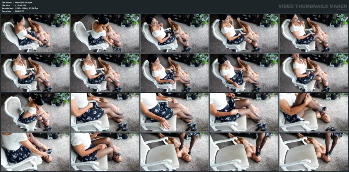 My Closed Toe Heels Make My Nylons Soooo Stinky - ZEPHIANNA / GODDESS ZEPHY / WORLD GODDESS - MP4