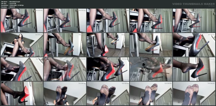 Stop Drooling, Foot Slave - ZEPHIANNA / GODDESS ZEPHY / WORLD GODDESS - MP4