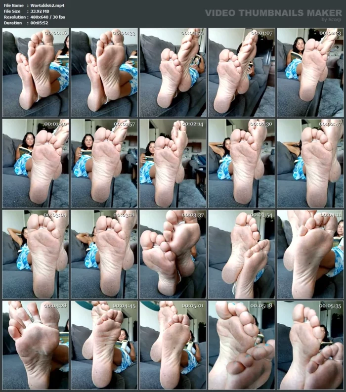 Worship My Dirty Soles - ZEPHIANNA / GODDESS ZEPHY / WORLD GODDESS - MP4