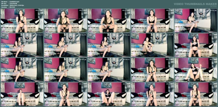 Bikini Facesitting While Gaming - ZARA BIZARR - MP4