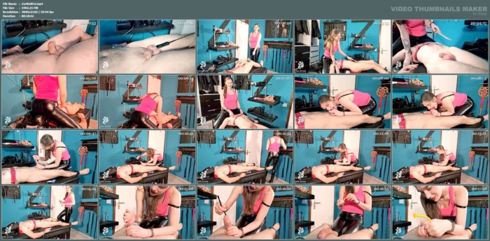 Hard Tail, Eggs And Urethral Treatment For The Slave - ZARA BIZARR - MP4
