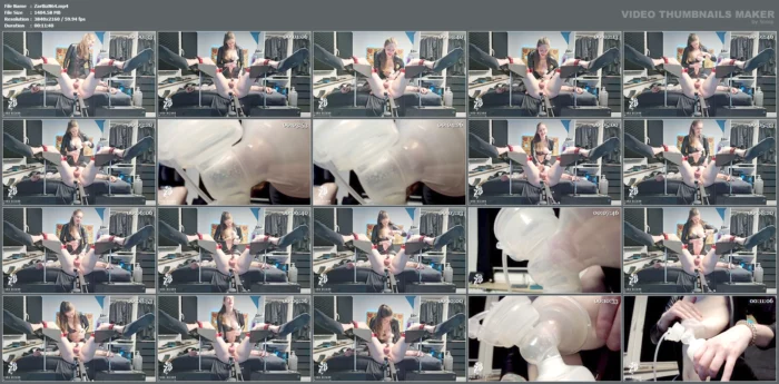 Machine Fuck While Facesitting And Pumping - ZARA BIZARR - MP4