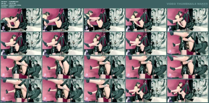 Strapon Fuck On The Swing - ZARA BIZARR - MP4